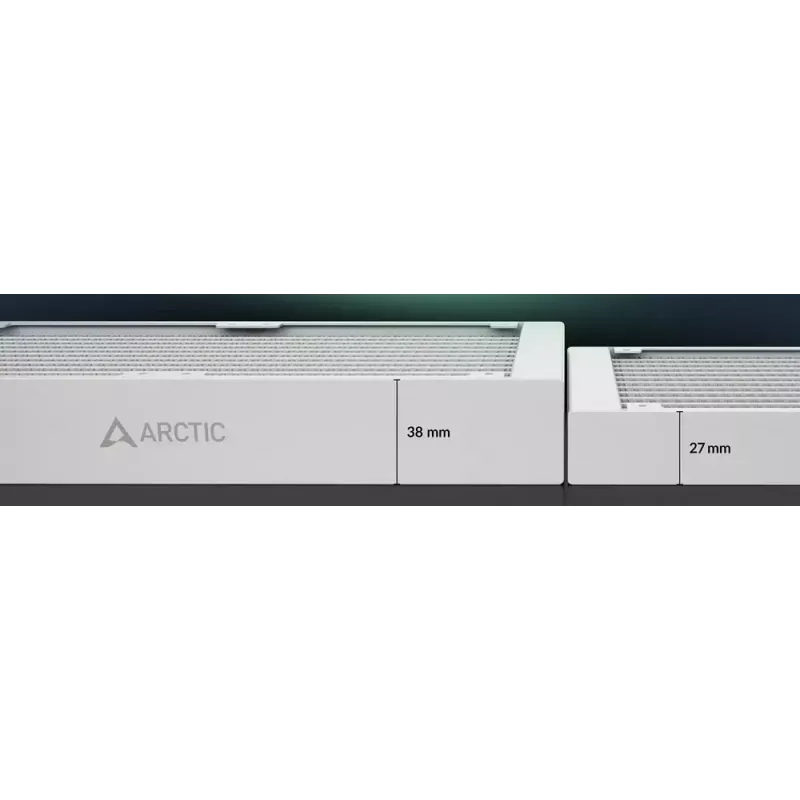 ARCTIC Liquid Freezer III Pro 280 A-RGB (biely) multi-kompatibilný all-in-one CPU vodný chladič s A-RGB