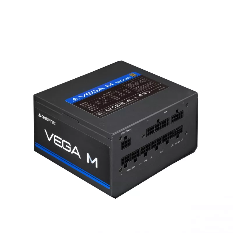 Chieftec Vega PPG-1000-C napájací zdroj 1000 W 24-pol ATX ATX biely