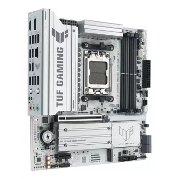 Základná doska ASUS TUF GAMING B850M-PLUS WIFI7 W, AMD B850, socket AM5, micro ATX, DDR5, 4×DIMM, až do 256 GB, Wi‑Fi 7, 2,5Gb Ethernet