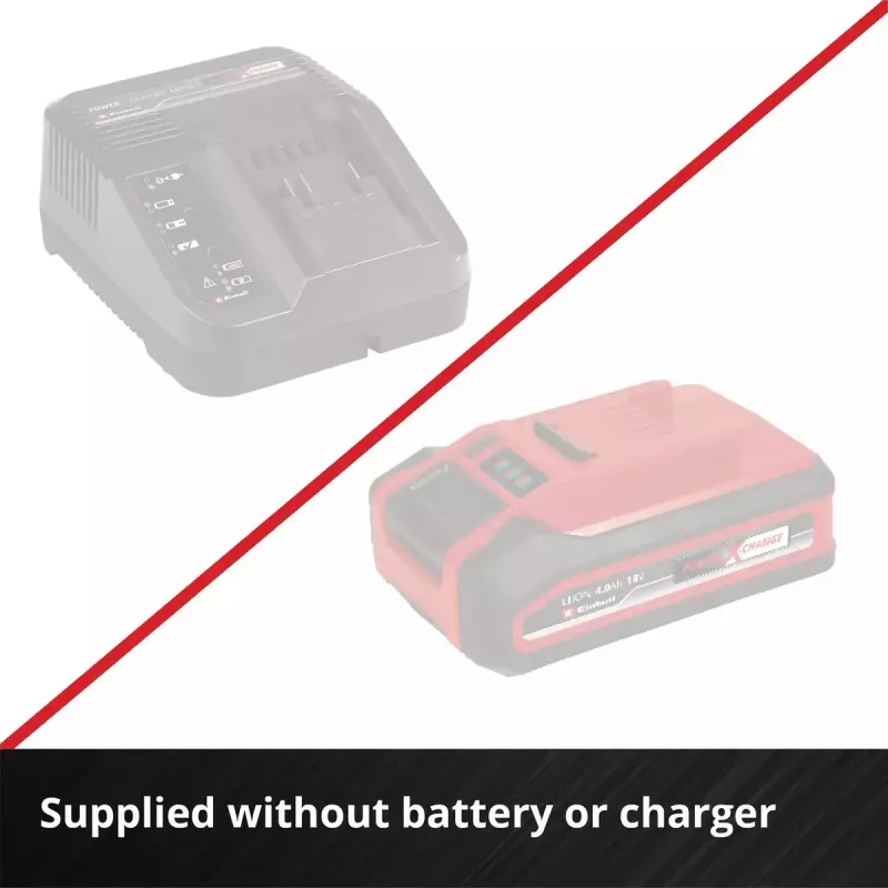 Akumulátorové nožnice na živý plot EINHELL GP-CH 18/50 Li BL-Solo — 18V akumulátorová platforma, 50 cm lišta