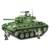Stavebnica tank Cobi M24 Chaffee model v mierke 1:35, Cobi-2543