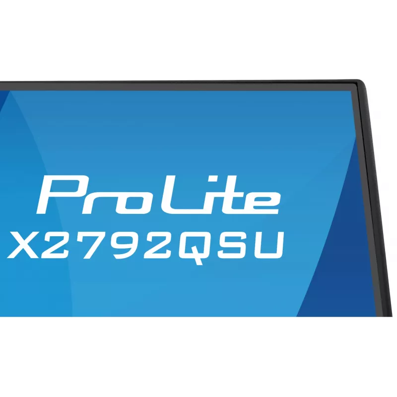 iiyama ProLite X2792QSU-B1 počítačový monitor 68,6 cm (27 palcov) 2560 x 1440 pixelov Quad HD LED čierny