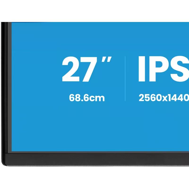 iiyama ProLite X2792QSU-B1 počítačový monitor 68,6 cm (27 palcov) 2560 x 1440 pixelov Quad HD LED čierny