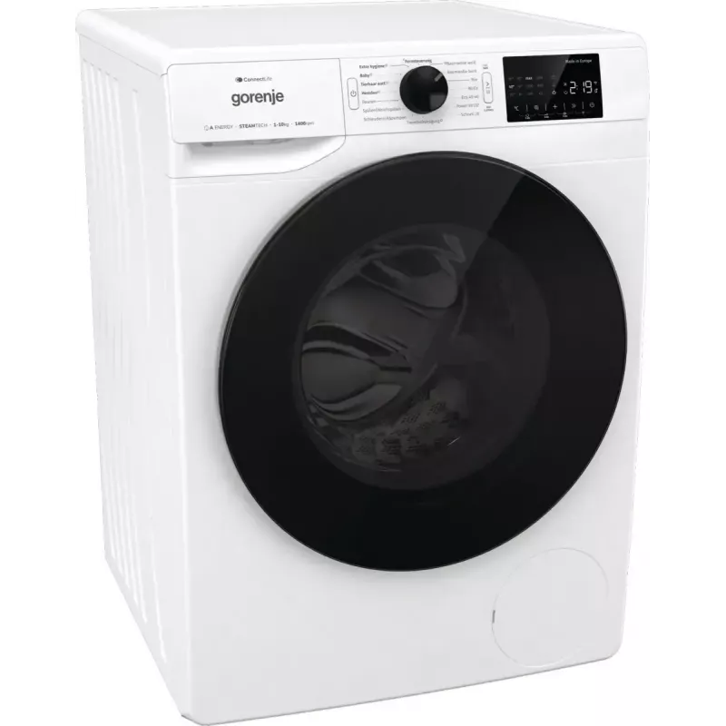 Gorenje WPNEI14A2TS práčka s predným plnením 10 kg 1400 ot/min čierna, biela