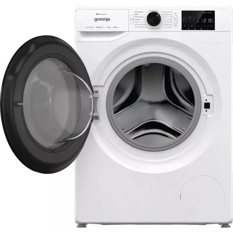 Gorenje WPNEI14A2TS práčka s predným plnením 10 kg 1400 ot/min čierna, biela