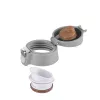 EMSA Light Mug 400 ml strieborná
