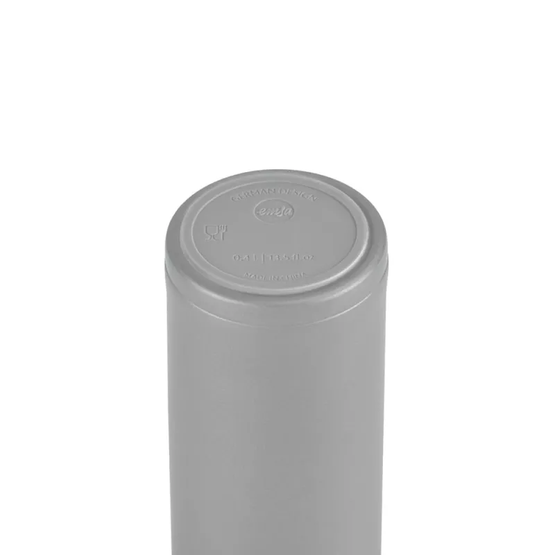 EMSA Light Mug 400 ml strieborná
