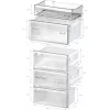 Bosch Serie 4 KGN362LAF chladnička s mrazničkou voľne stojaca 321 l metalická