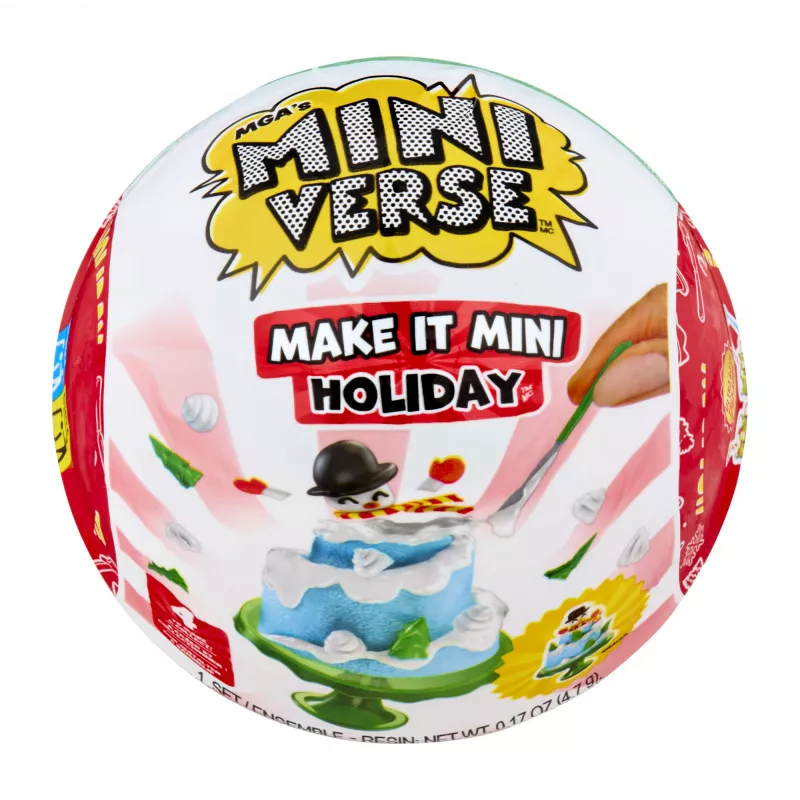 Miniverse Make It Mini Holiday, 8 rokov, viacfarebný, plast