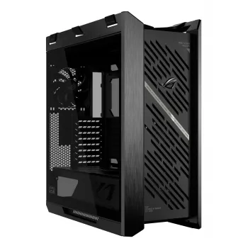 PC skriňa ASUS ROG Strix Helios II Midi Tower — ATX/Midi Tower, tvrdené sklo, 420 mm GPU, 3x140 mm predné ventilátory, USB-C