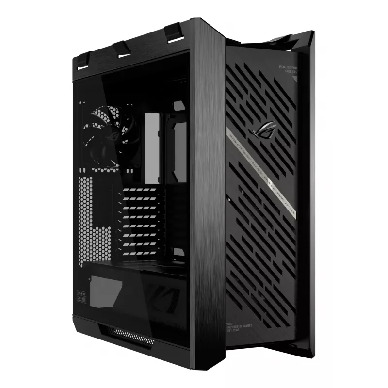 ASUS ROG Strix Helios II GX601S počítačová skriňa, Midi Tower, E-ATX, tvrdené sklo, Aura Sync RGB, 4 ventilátory 140 mm, USB-C, čierna