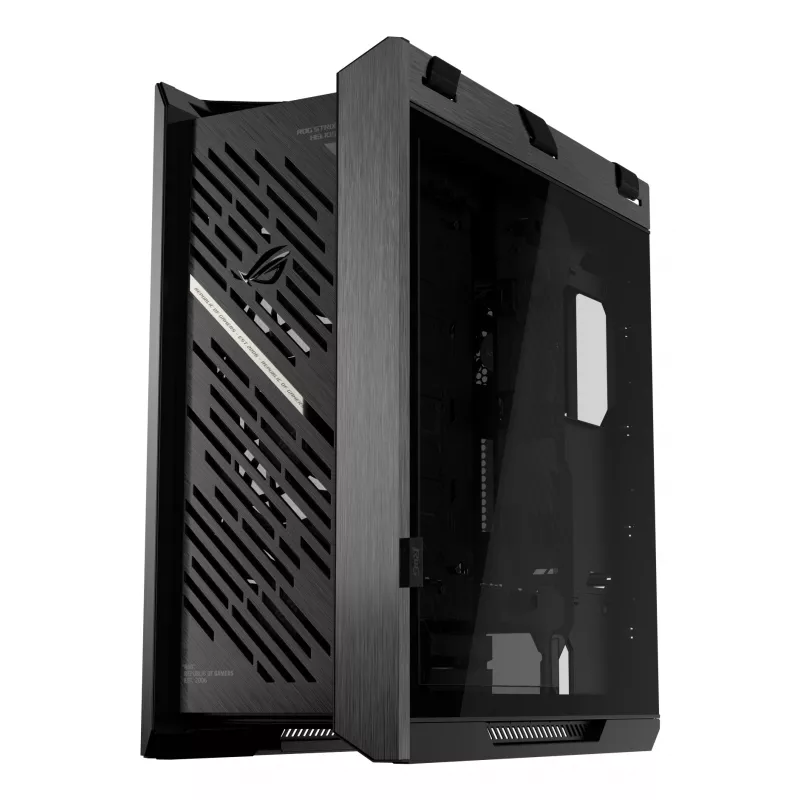 ASUS ROG Strix Helios II GX601S počítačová skriňa, Midi Tower, E-ATX, tvrdené sklo, Aura Sync RGB, 4 ventilátory 140 mm, USB-C, čierna
