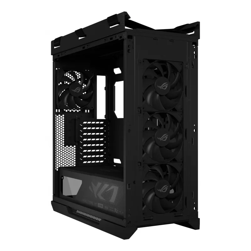 ASUS ROG Strix Helios II GX601S počítačová skriňa, Midi Tower, E-ATX, tvrdené sklo, Aura Sync RGB, 4 ventilátory 140 mm, USB-C, čierna