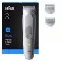 Braun Series 3 BG3530 zastrihávač tela/holiaci strojček sivý