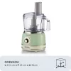 Kuchynský robot ARIETE Vintage Line 1781/04 — 1000 W, 2,1 l, zelený