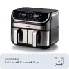 Teplovzdušná fritéza Ariete 4625/00 9 L 2100 W čierna strieborná