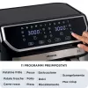 Teplovzdušná fritéza Ariete 4625/00 9 L 2100 W čierna strieborná