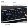 Teplovzdušná fritéza Ariete 4625/00 9 L 2100 W čierna strieborná