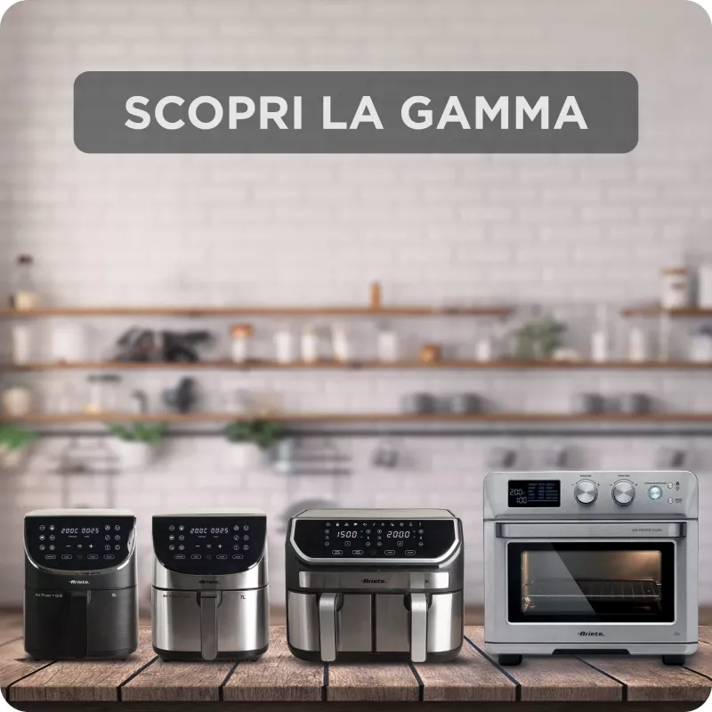 Teplovzdušná fritéza Ariete 4625/00 9 L 2100 W čierna strieborná