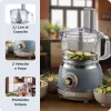 Kuchynský robot ARIETE Vintage Line 1781/05 — 1000 W, misa 2,1 l, otočný regulátor, nerezové nože, modrý