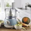 Kuchynský robot ARIETE Vintage Line 1781/05 — 1000 W, misa 2,1 l, otočný regulátor, nerezové nože, modrý