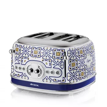 Hriankovač ARIETE Capri 4 plátky, 1630 W, biela/viacfarebná