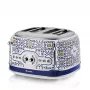 Hriankovač ARIETE Capri 4 plátky, 1630 W, biela/viacfarebná