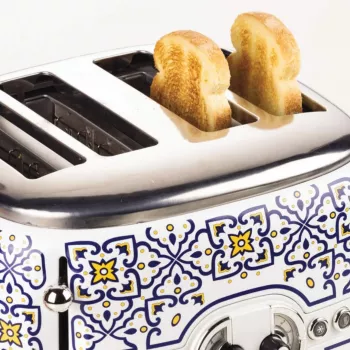 Hriankovač ARIETE Capri 4 plátky, 1630 W, biela/viacfarebná