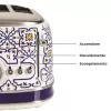 Hriankovač ARIETE Capri 4 plátky, 1630 W, biela/viacfarebná