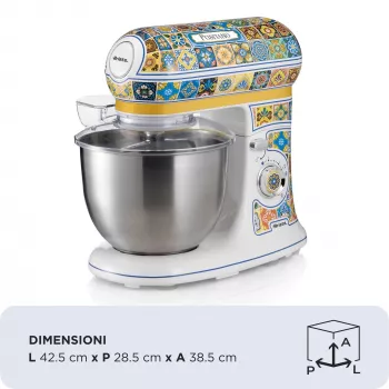 Kuchynský robot Ariete 1588/0P 1200 W pestrý žltý