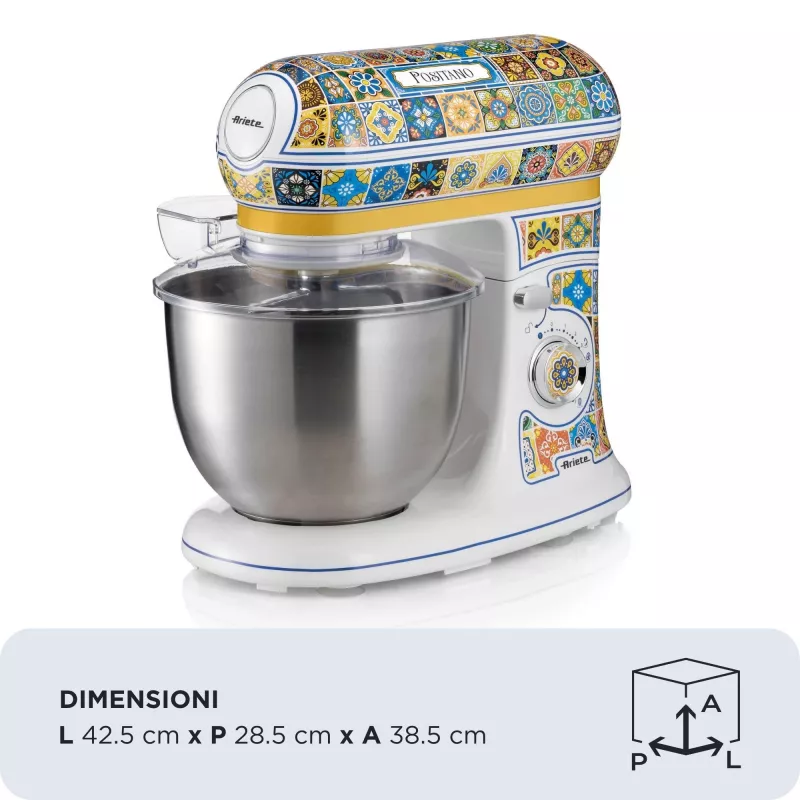 Kuchynský robot Ariete 1588/0P 1200 W pestrý žltý