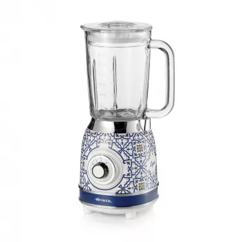 Ariete 583 Capri stolový mixér so sklenenou nádobou 1,5 litra, 4 nerezové nože, 4 rýchlosti + funkcia pulz, 1000 wattov