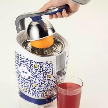 Elektrický lis na citrusy Ariete 0413/0C 0,6 l 85 W modrý pestrý