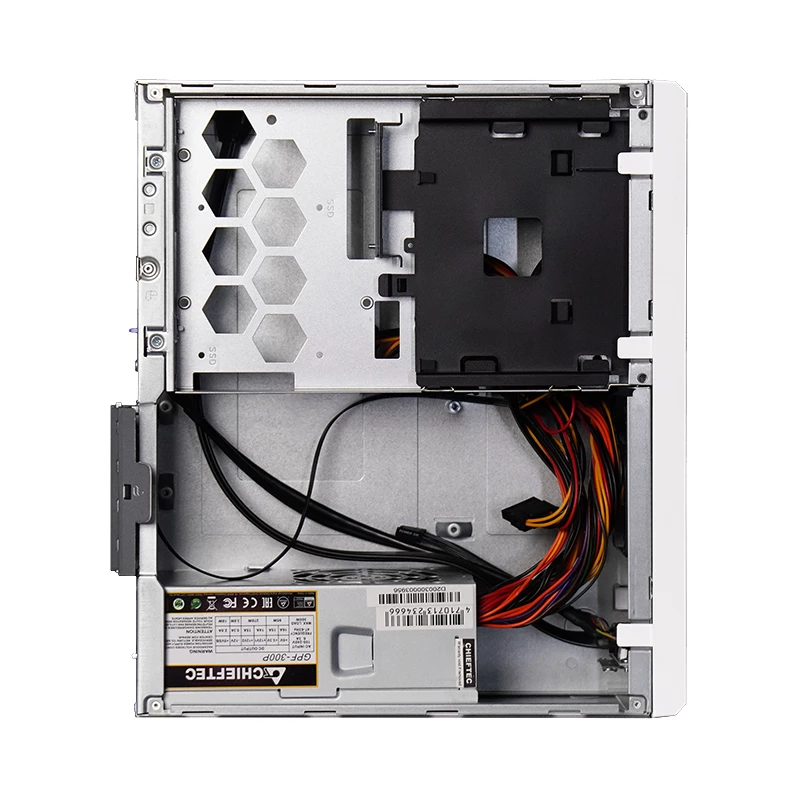 Chieftec BE-10W-300 počítačová skriňa Small Form Factor (SFF) biela 300 W