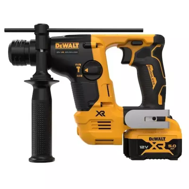 DeWalt DCH072P2-QW 12 V akumulátorové vŕtacie kladivo SDS-plus, 2 x 5,0 Ah
