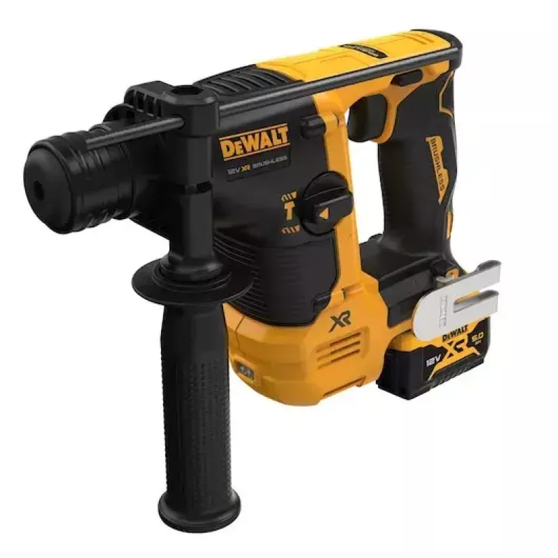 DeWalt DCH072P2-QW 12 V akumulátorové vŕtacie kladivo SDS-plus, 2 x 5,0 Ah