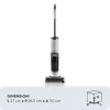 Ariete 2483 Aqua Force Wash & Vacuum, inteligentný vysávač, bezdrôtový čistič podláh, batéria, vysáva a umýva, zvieracie chlpy, suchá a mokrá špina, objem 700 ml, príslušenstvo v balení