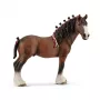 schleich FARM WORLD Clydesdale valach, 3 rok(y), zvieratá z farmy / hračka z farmy, kone, viacfarebný, plast, 1 kus