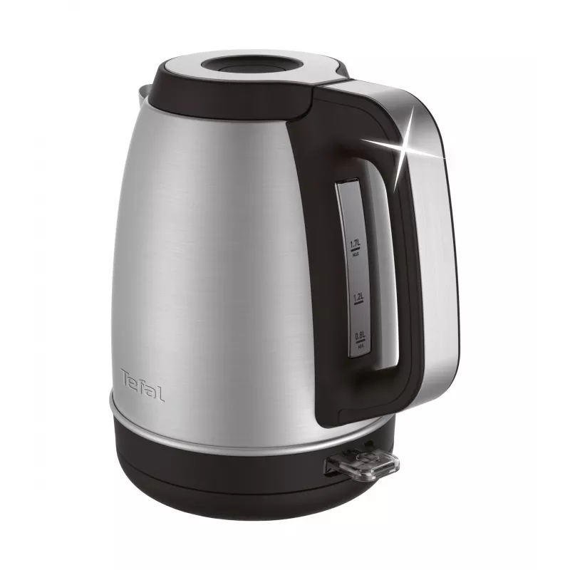 Rýchlovarná kanvica Tefal KI280D 1,7 l 2400 W čierna, nehrdzavejúca oceľ