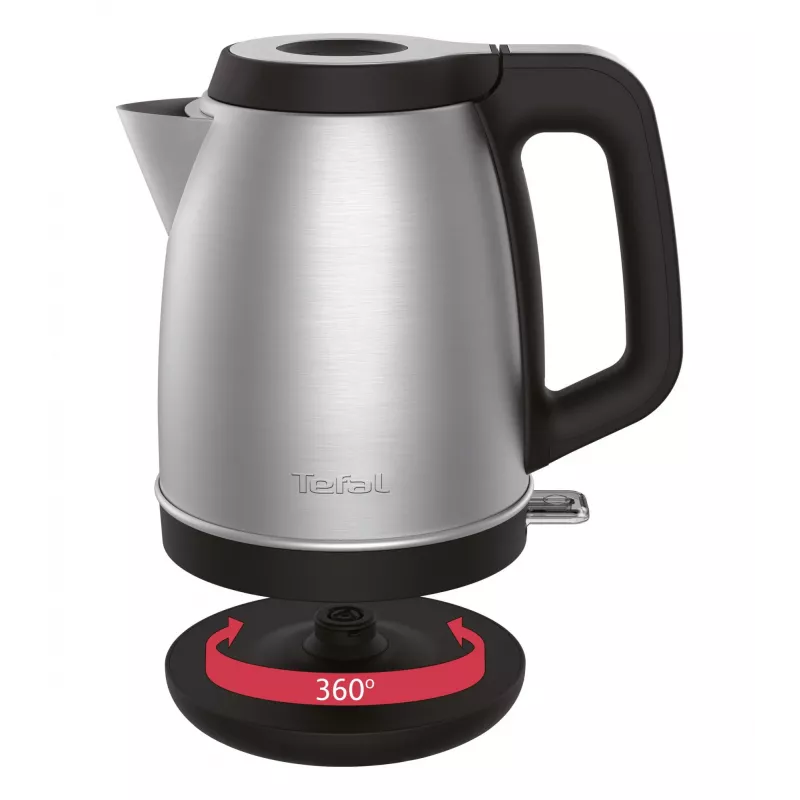 Rýchlovarná kanvica Tefal KI280D 1,7 l 2400 W čierna, nehrdzavejúca oceľ