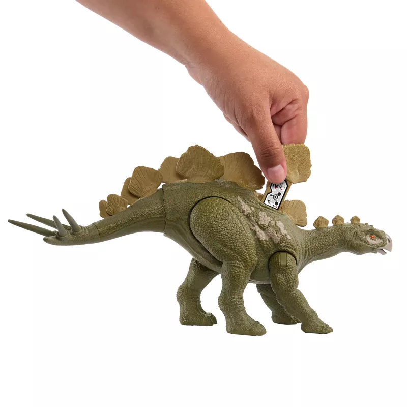 Zberateľská akčná figúrka Mattel Jurassic World WILD ROAR Hesperosaurus