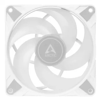 ARCTIC P14 PWM PST A-RGB – semi-pasívny 140 mm skriňový ventilátor s digitálnym A-RGB v bielom prevedení