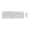 Logitech MK295 Silent Wireless Combo klávesnica RF Wireless QWERTY US International biela