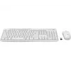 Logitech MK295 Silent Wireless Combo klávesnica RF Wireless QWERTY US International biela