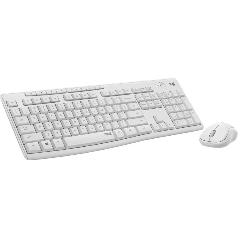 Logitech MK295 Silent Wireless Combo klávesnica RF Wireless QWERTY US International biela