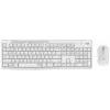 Logitech MK295 Silent Wireless Combo klávesnica RF Wireless QWERTY US International biela