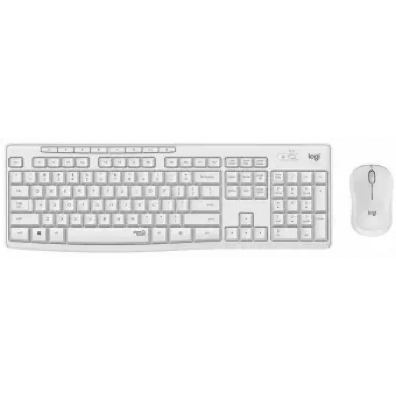 Logitech MK295 Silent Wireless Combo klávesnica RF Wireless QWERTY US International biela