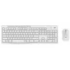 Logitech MK295 Silent Wireless Combo klávesnica RF Wireless QWERTY US International biela