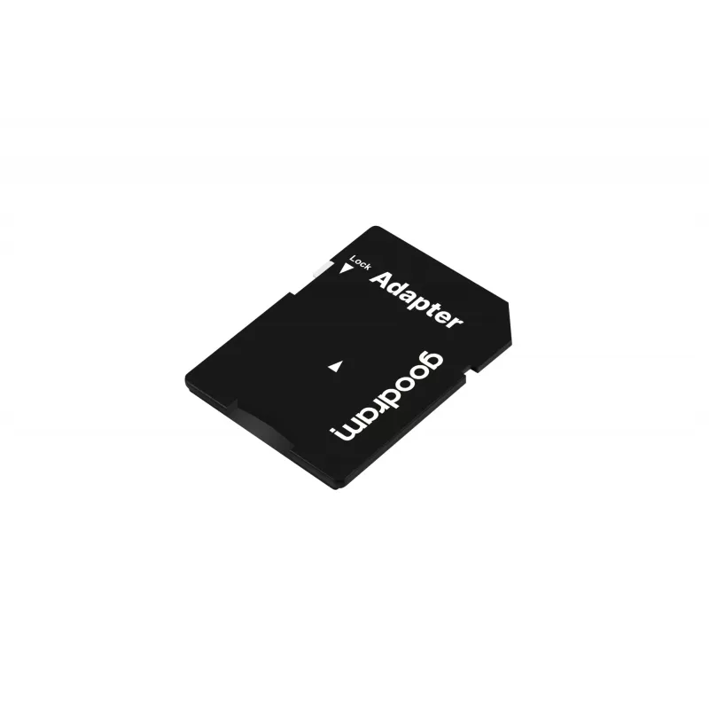 MicroSDXC flash pamäť GOODRAM 128GB UHS‑I Class 10 (čítanie 100 MB/s, zápis 10 MB/s) so SD adaptérom