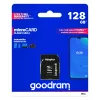 MicroSDXC flash pamäť GOODRAM 128GB UHS‑I Class 10 (čítanie 100 MB/s, zápis 10 MB/s) so SD adaptérom